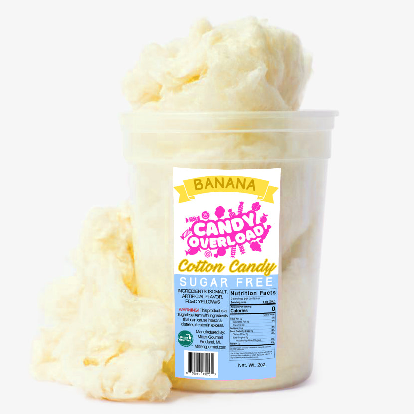 Banana Bliss Cotton Candy Mix - Cotton Cravings