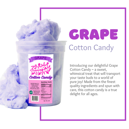 Grape, Candy, Cotton Candy, Grape Cotton Candy