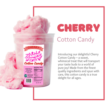 Cherry, Candy, Cotton Candy,Cherry Cotton Candy