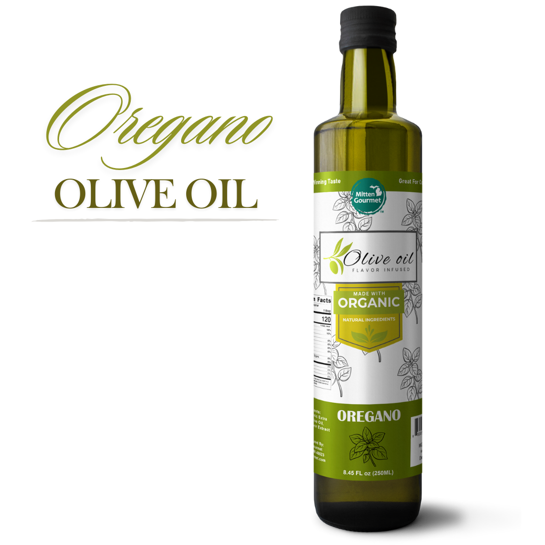 Extra Virgin Olive Oil - Oregano, Cooking, Flavor Infused, Oregano Olive Oil