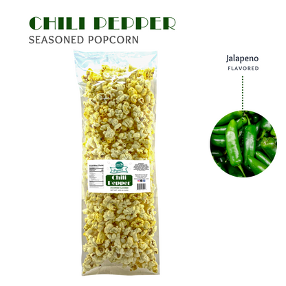 Small Batch Gourmet Jalapeno, Snack, Jalapeno Popcorn, Seasoned Popcorn, Jalapeno Flavored, Popcorn