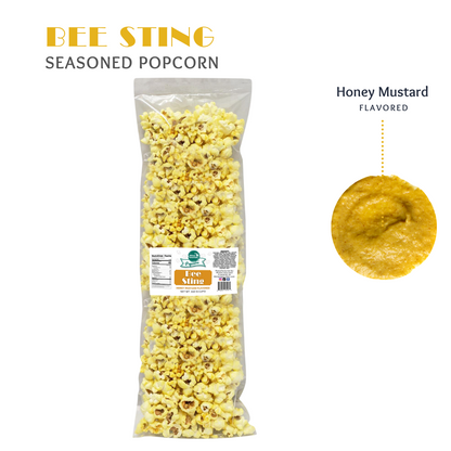 Small Batch Gourmet Honey Mustard, Snack, Honey Mustard Popcorn, Seasoned Popcorn, Honey Mustard Flavored, Popcorn