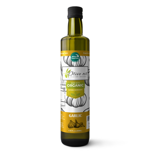 Extra Virgin Olive Oil - Garlic, Cooking, Flavor Infused, Garlic Olive Oil