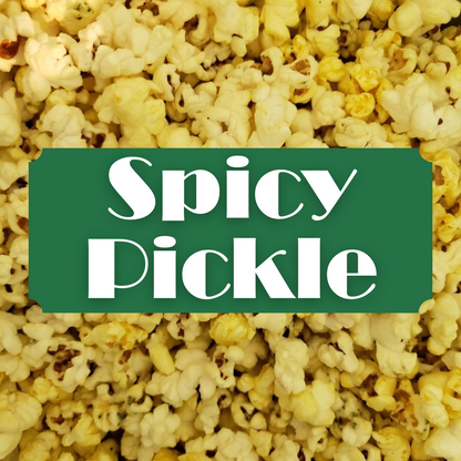 Small Batch Gourmet Jalapeno Dill, Snack, Jalapeno Dill Popcorn, Seasoned Popcorn, Jalapeno Dill Flavored, Popcorn, Jalapeno Popcorn, Dill Popcorn